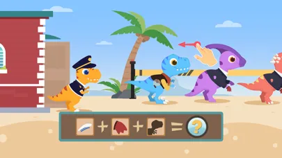 Dinosaur Police Games for kids應用截圖