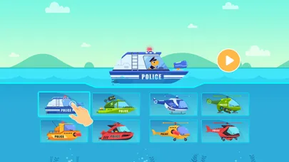 Dinosaur Police Games for kids應用截圖