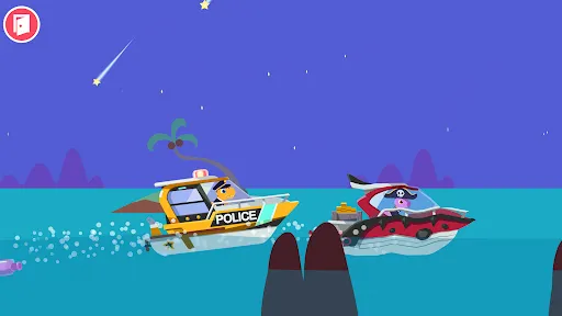 Dinosaur Police Car kids Games应用截图