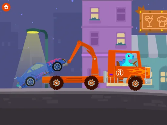 Dinosaur Rescue Truck Games iPad  سکرین شاٹس