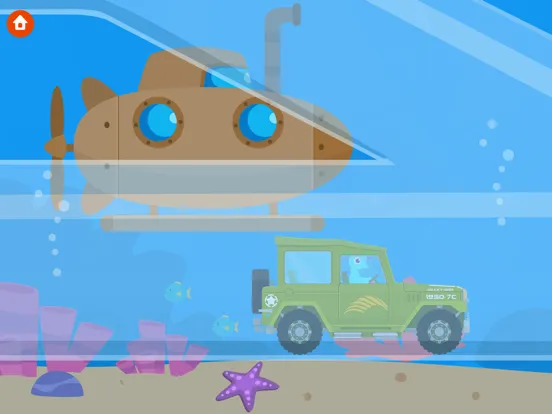 Dinosaur Rescue Truck Games iPad  سکرین شاٹس