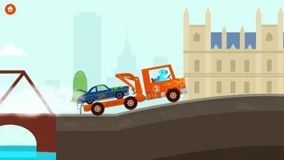 Dinosaur Rescue Truck Games سکرین شاٹس