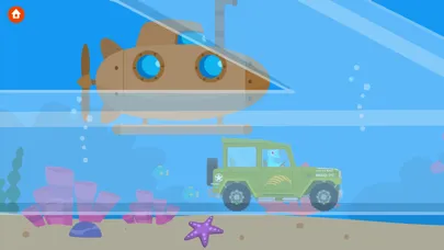 Dinosaur Rescue Truck Games سکرین شاٹس