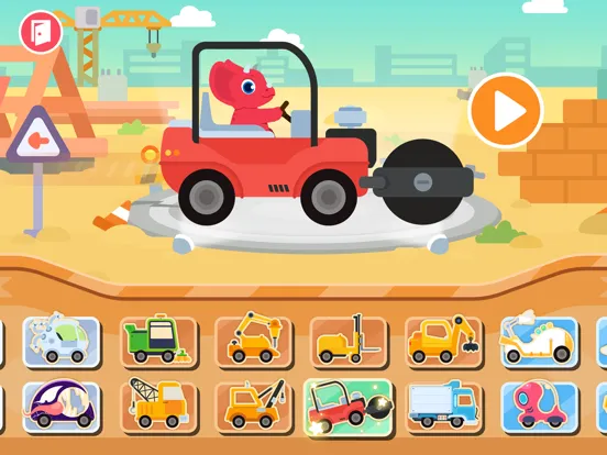 Dinosaur Car games for kids iPad  স্ক্রিনশট