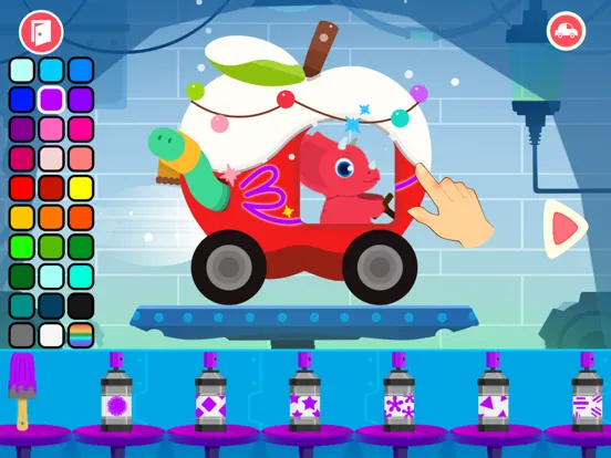 Dinosaur Car games for kids iPad  স্ক্রিনশট