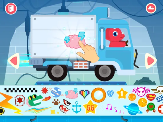 Dinosaur Car games for kids iPad  স্ক্রিনশট