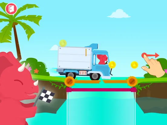 Dinosaur Car games for kids iPad  স্ক্রিনশট
