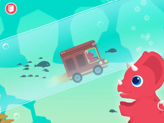 Dinosaur Car games for kids iPad  স্ক্রিনশট