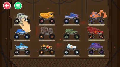 Monster Truck Games for kids سکرین شاٹس