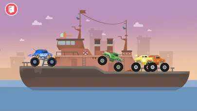 Monster Truck Games for kids سکرین شاٹس