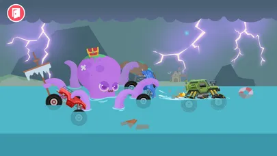Monster Truck Games for kids سکرین شاٹس