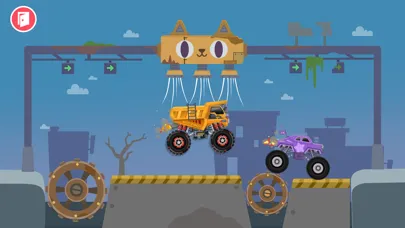 Monster Truck Games for kids سکرین شاٹس