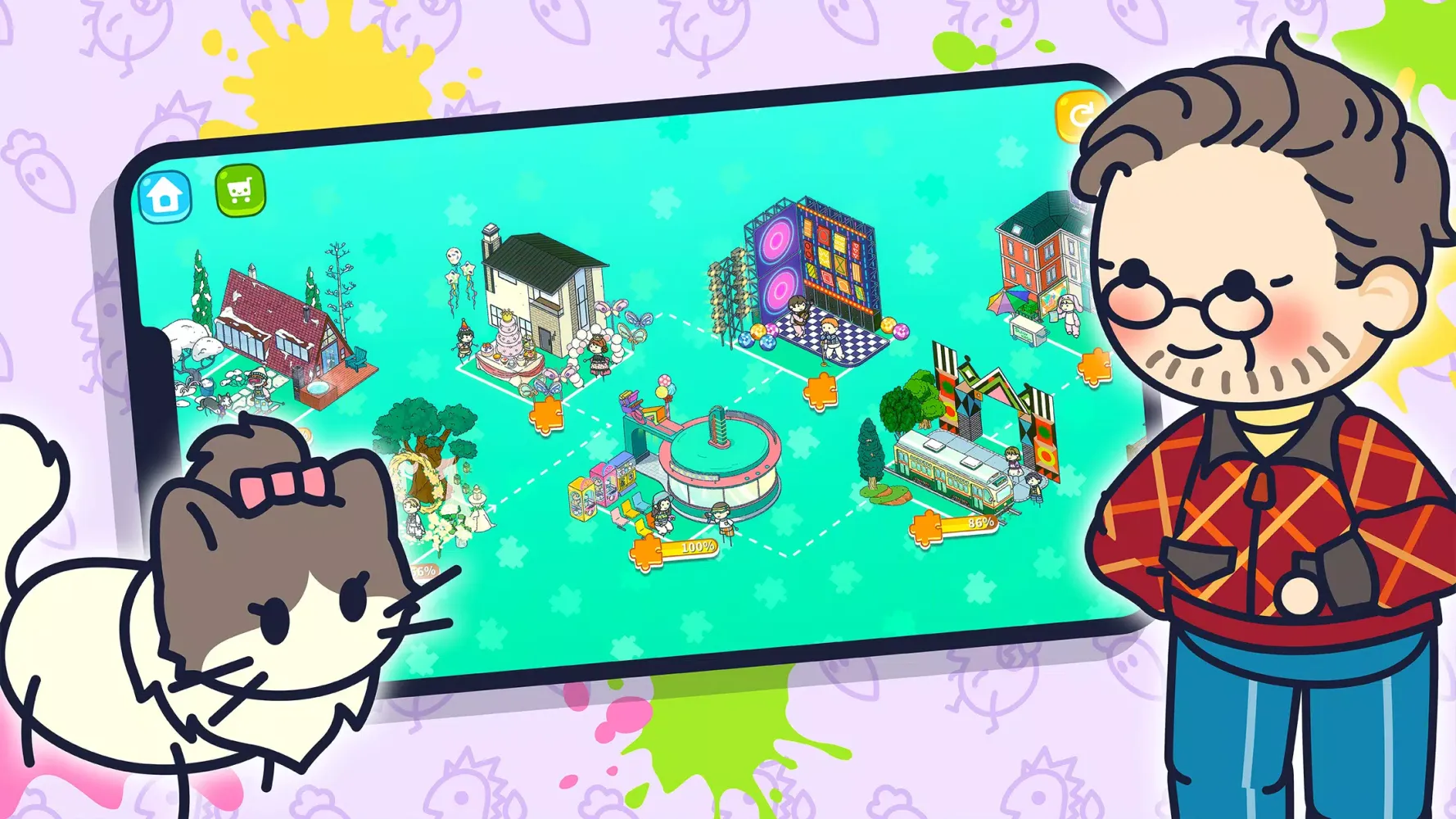Puzzle Jigsaw Games for kids应用截图