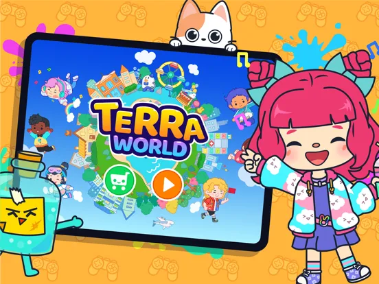 Terra World: Avatar Maker Life iPad  سکرین شاٹس