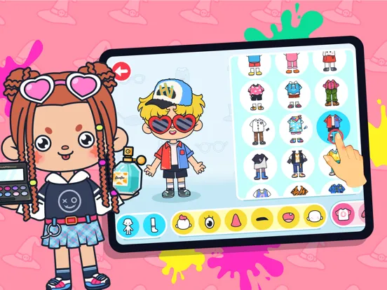 Terra World: Avatar Maker Life iPad  سکرین شاٹس