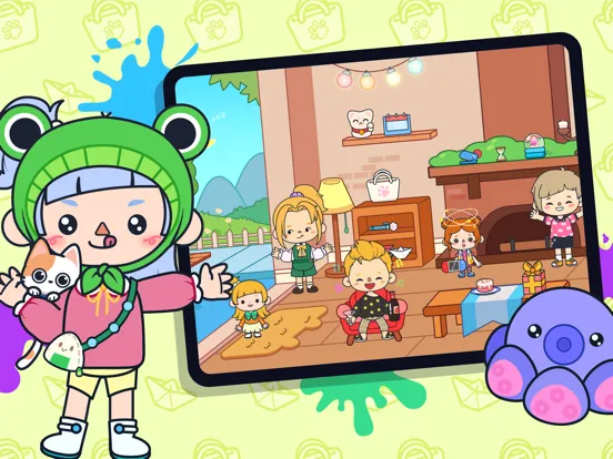 Terra World: Avatar Maker Life iPad  سکرین شاٹس