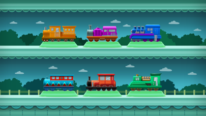 Capturas de tela do Train Builder Games for kids