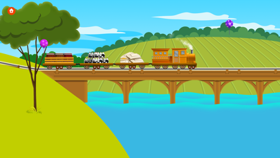 Capturas de tela do Train Builder Games for kids
