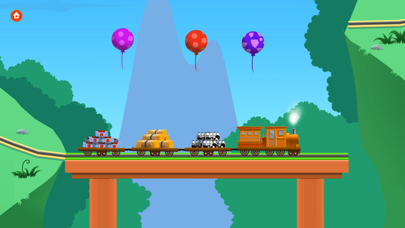 Capturas de tela do Train Builder Games for kids