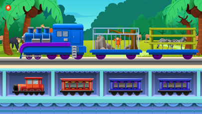 Capturas de tela do Train Builder Games for kids