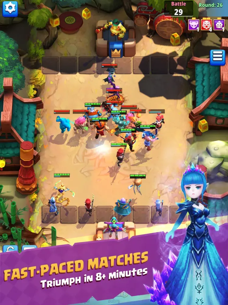 Auto Chess Legends: Teamfight iPad  Screenshots