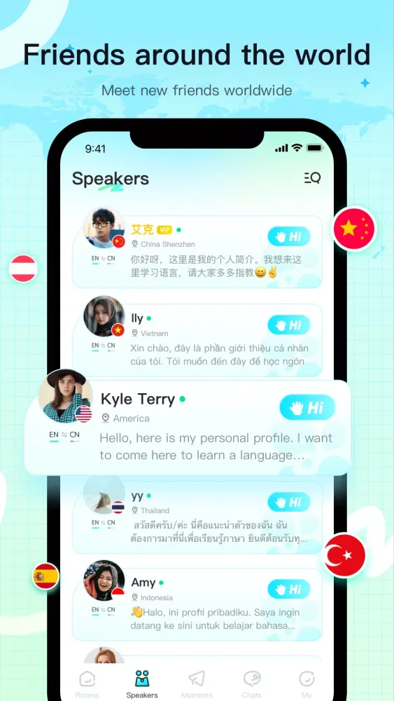 Ảnh chụp màn hình của Yeetalk