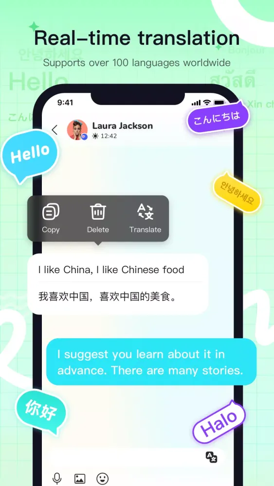 Ảnh chụp màn hình của Yeetalk