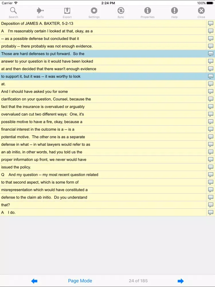 Imber Court Reporters iPad 應用截圖