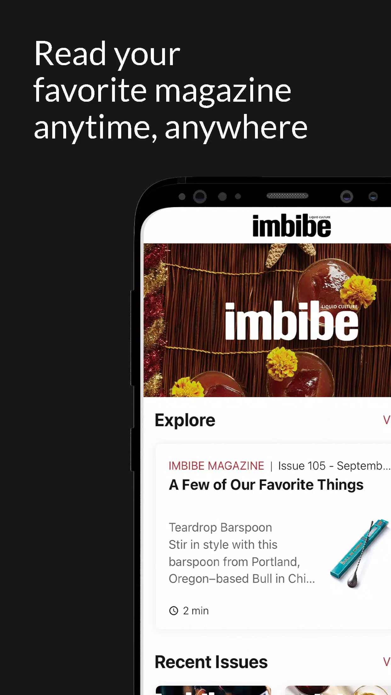 Imbibe Magazine Screenshots