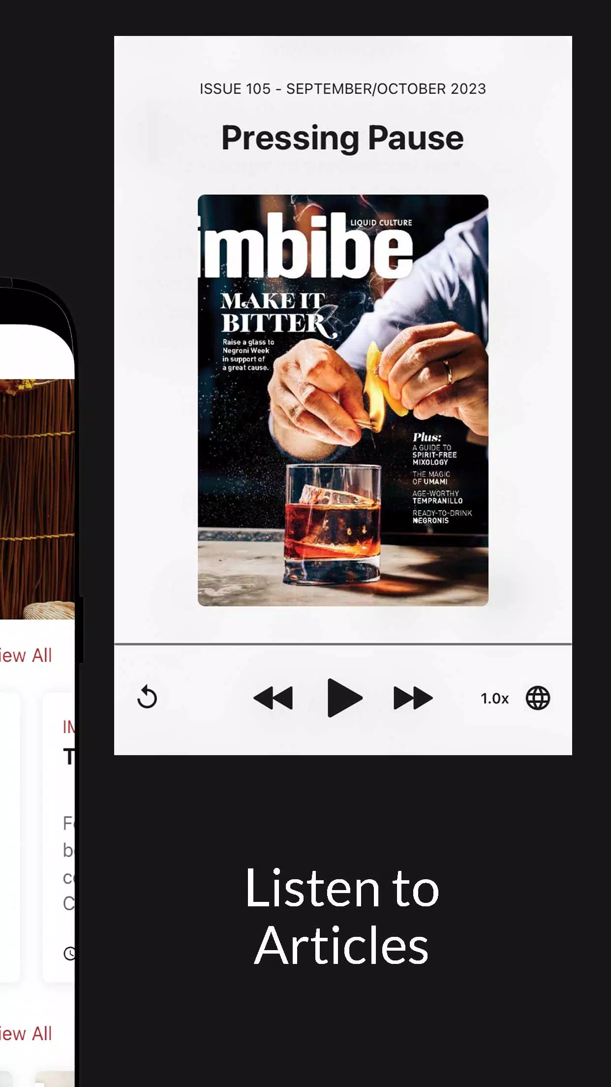 Imbibe Magazine Screenshots