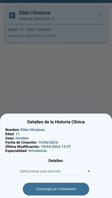 Historias Clínicas IMBO Screenshots