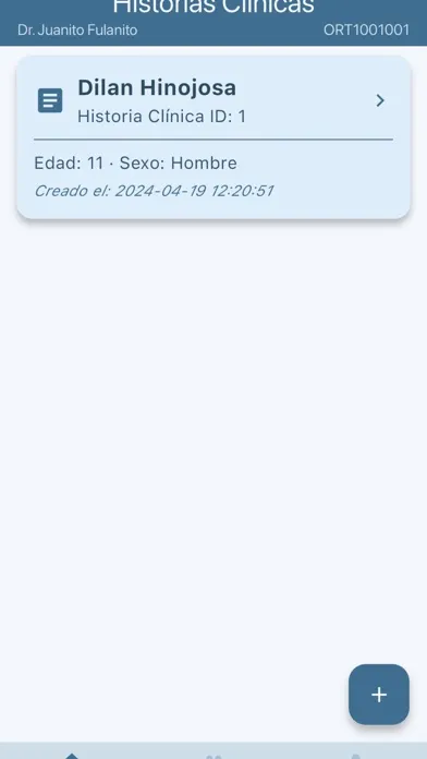Historias Clínicas IMBO Screenshots
