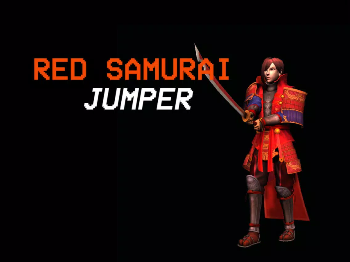 Red Samurai Jump - Jumper Ninja Veggie Adventure Games iPad 应用截图