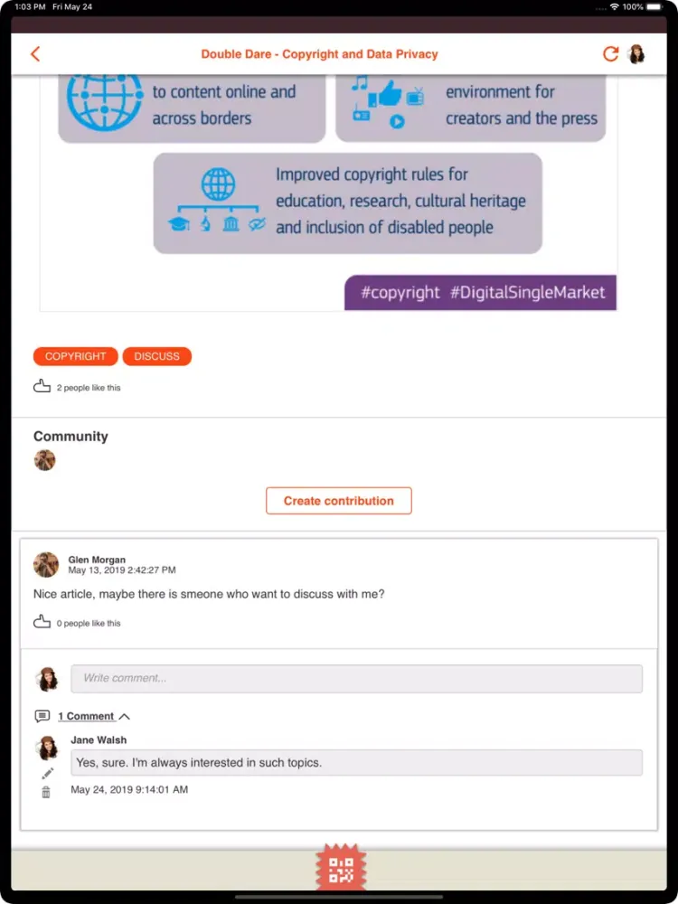 Zrzuty ekranu Double Dare App iPad 