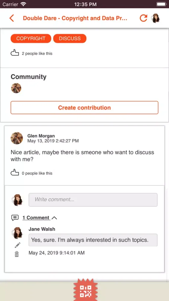 Zrzuty ekranu Double Dare App