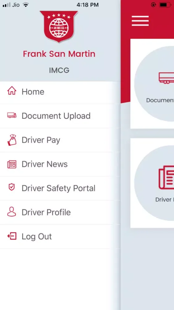 ภาพหน้าจอของ IMC’s MyDriver