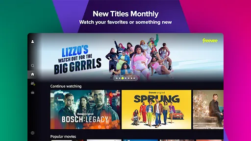 Capturas de pantalla de Amazon Freevee