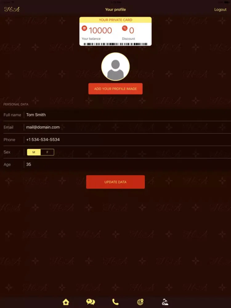 Zrzuty ekranu Dr. Arshakyan iPad 