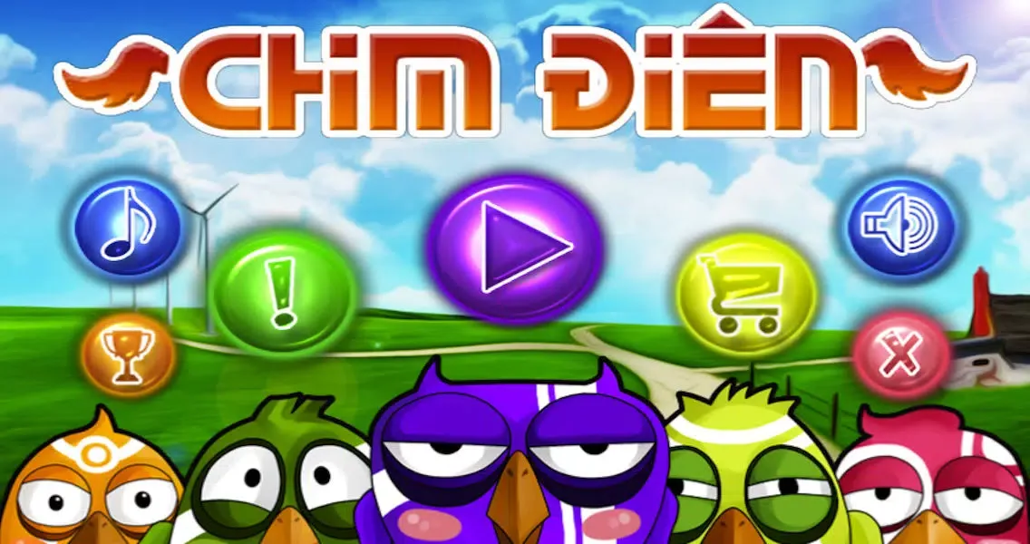 Capturas de tela do Chém Chim Điên