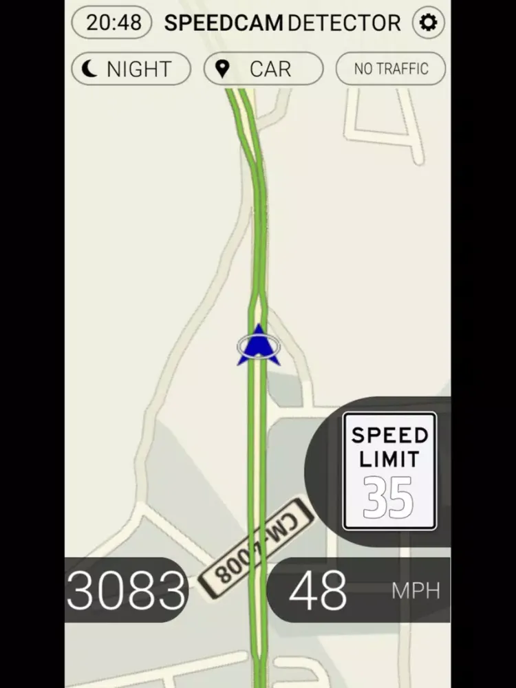 Speedcams Denmark iPad 应用截图