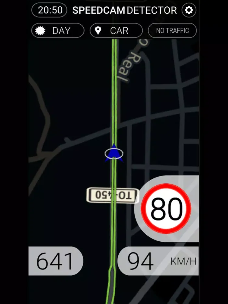 Capturas de pantalla de Speedcams Iceland iPad 