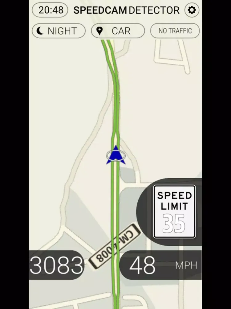 Capturas de pantalla de Speedcams Iceland iPad 