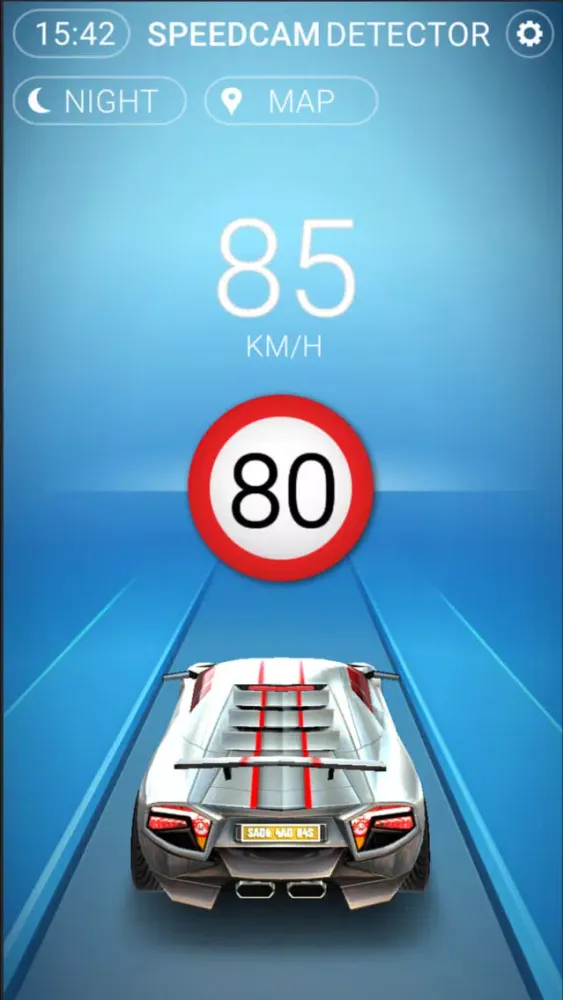 Tangkapan layar Speedcams Italy