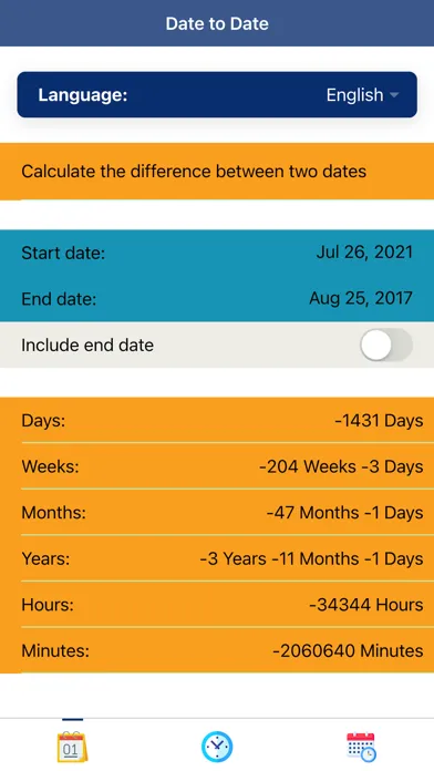 Date Calculator Plus Ekran Görüntüleri