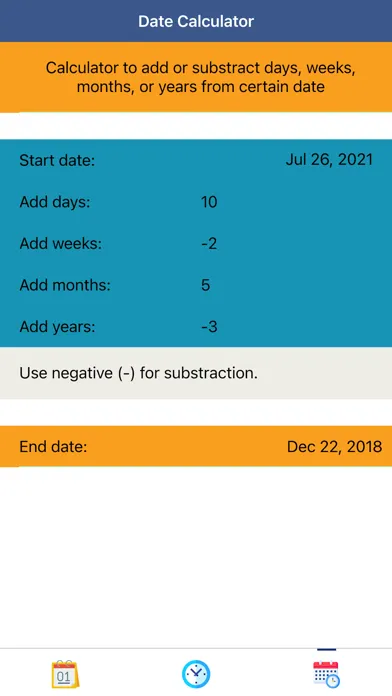Date Calculator Plus Ekran Görüntüleri