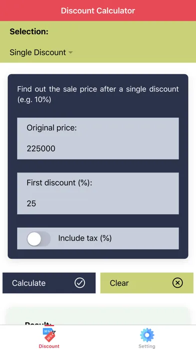 Sale Discount Calculators应用截图