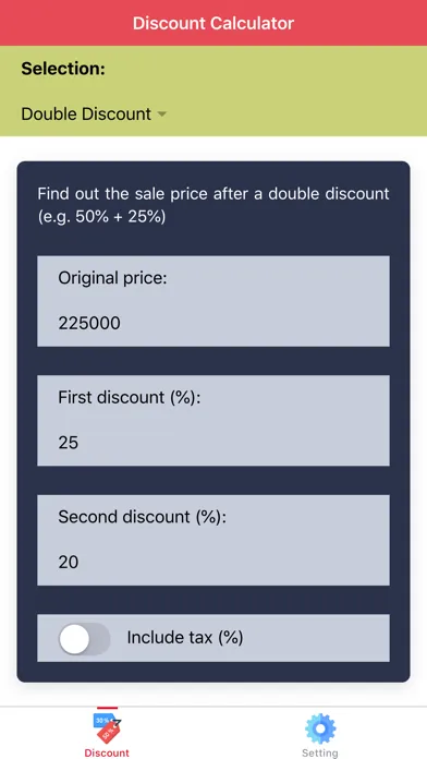 Sale Discount Calculators应用截图