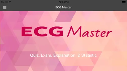 Скриншоты ECG Master - Quiz, Exam, Explanation, Statistic