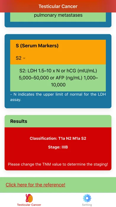Скриншоты Testicular Cancer Staging