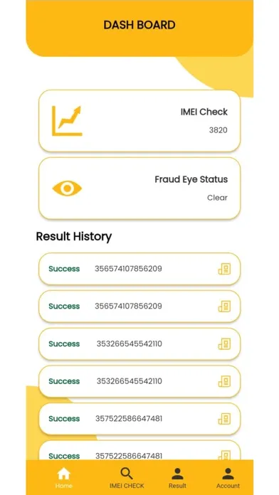 Скриншоты IMEI Check
